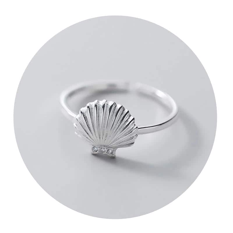 Anello Conchiglia Argento 925