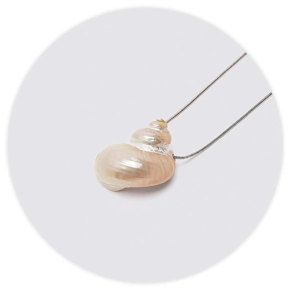 Collana Di Conchiglia Turbo Nacreo