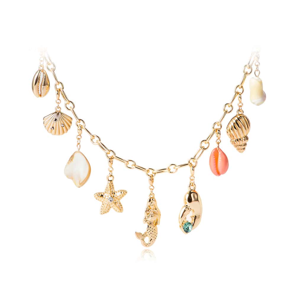 Collana Di Conchiglia Amuleti