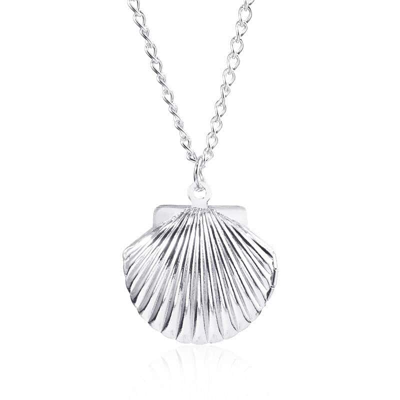 Collana Di Conchiglia Segreto Dei Mari Argentato
