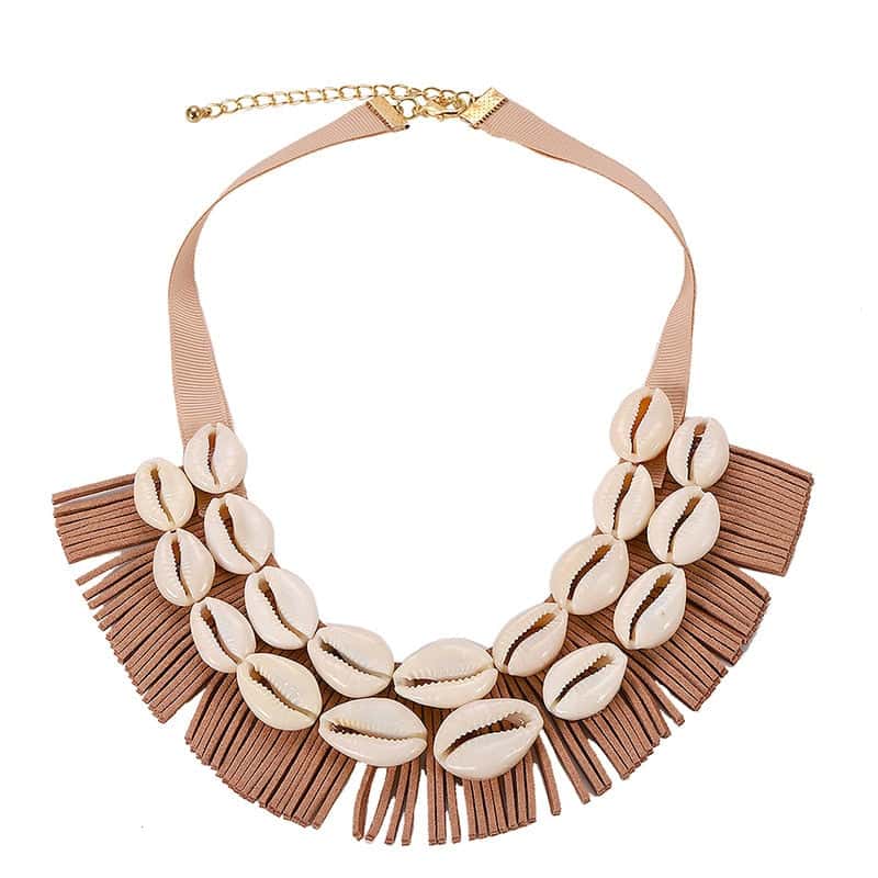 Collana Di Conchiglia Cauri Africano