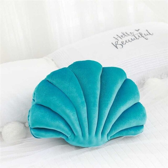 Cuscino Conchiglia Verde
