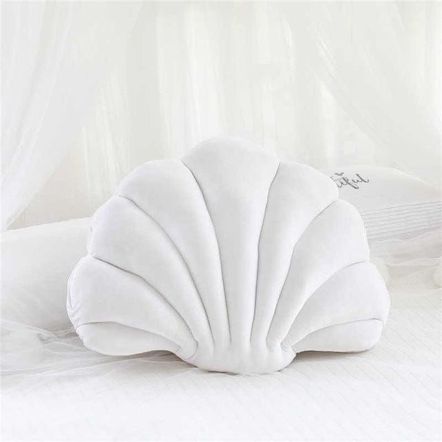 Cuscino Conchiglia Bianco