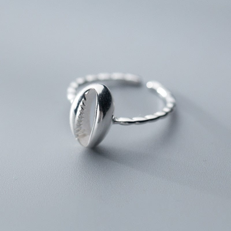 Anello Conchiglia Cauri Argento 925